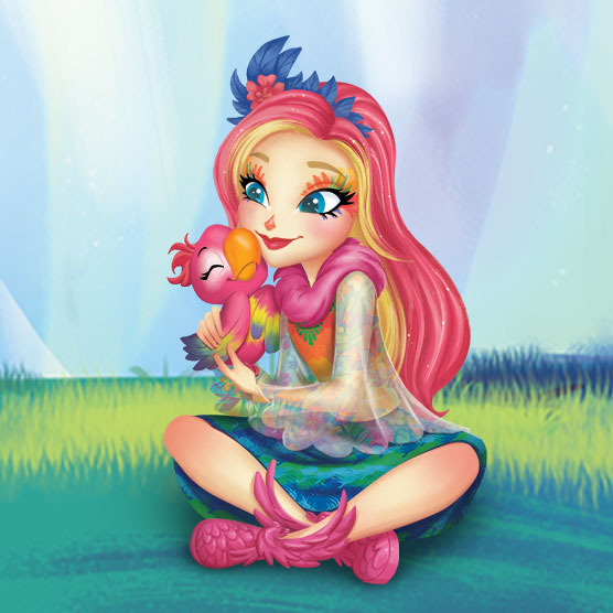 Enchantimals cute official art