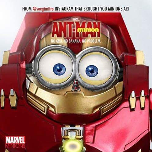 The Minions turned into Avengers