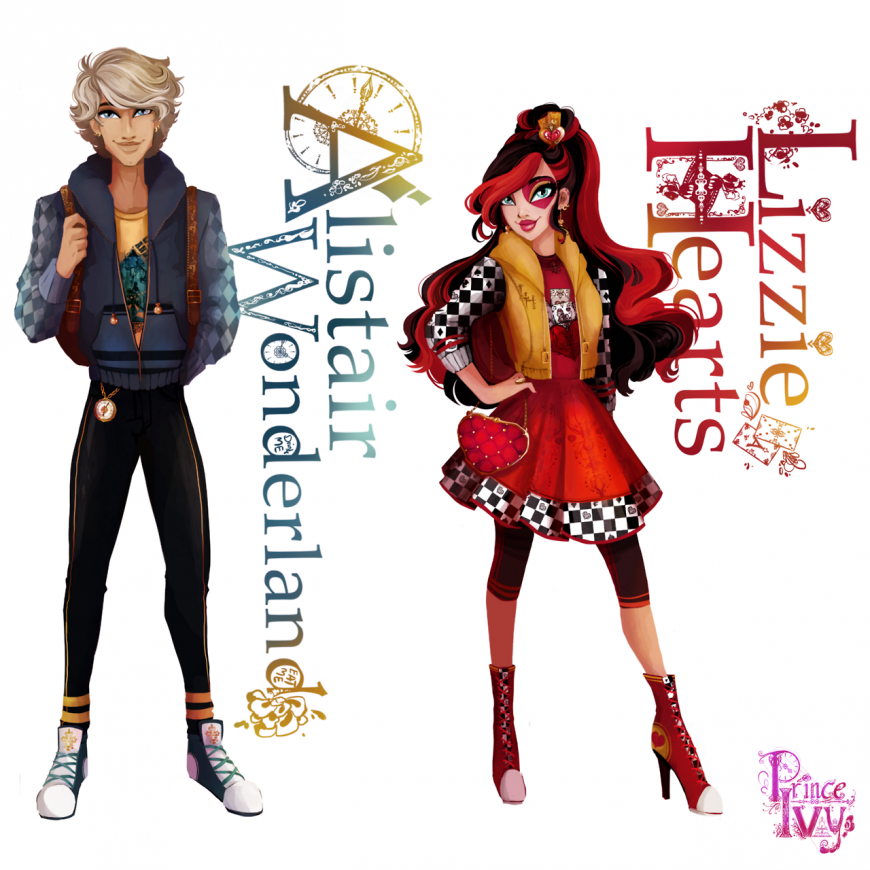 Topsy Turvy Wonderland - amazing fan made comics about Ever After High Wonderland Characters