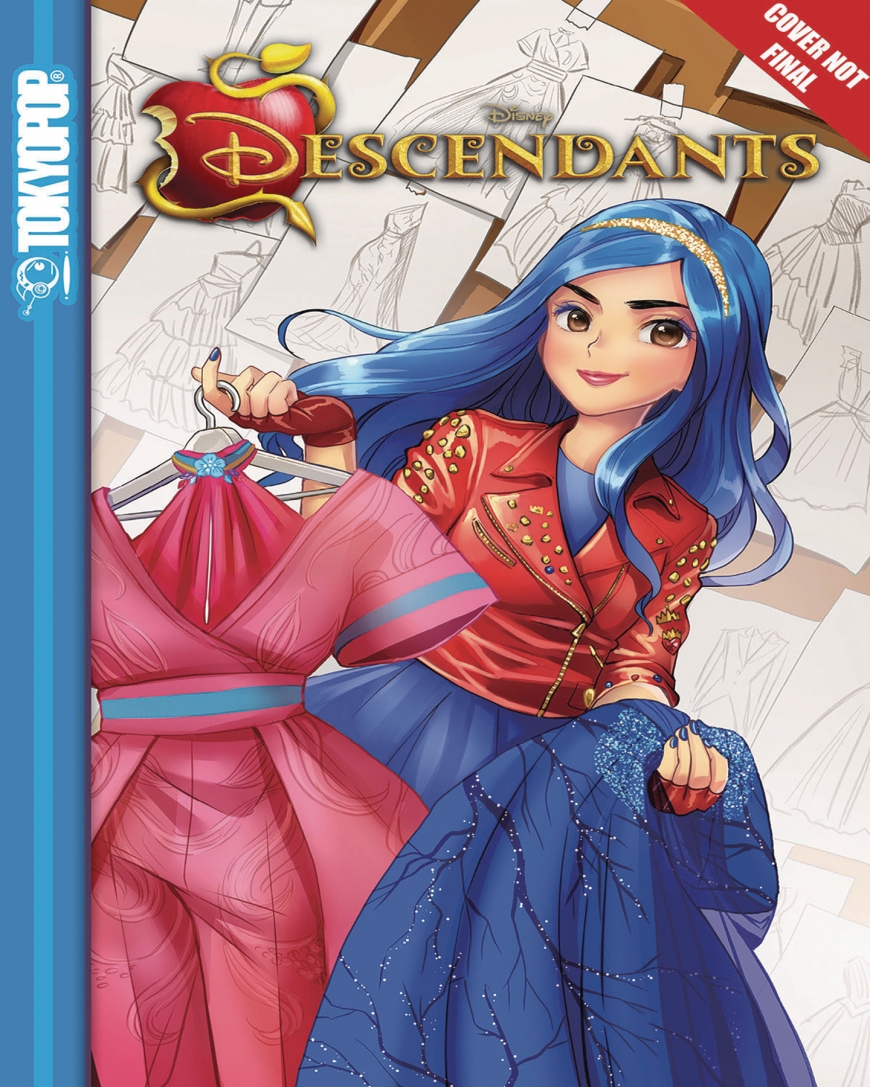 Disney Descendants manga Trilogy: Evie's Wicked Runway Book