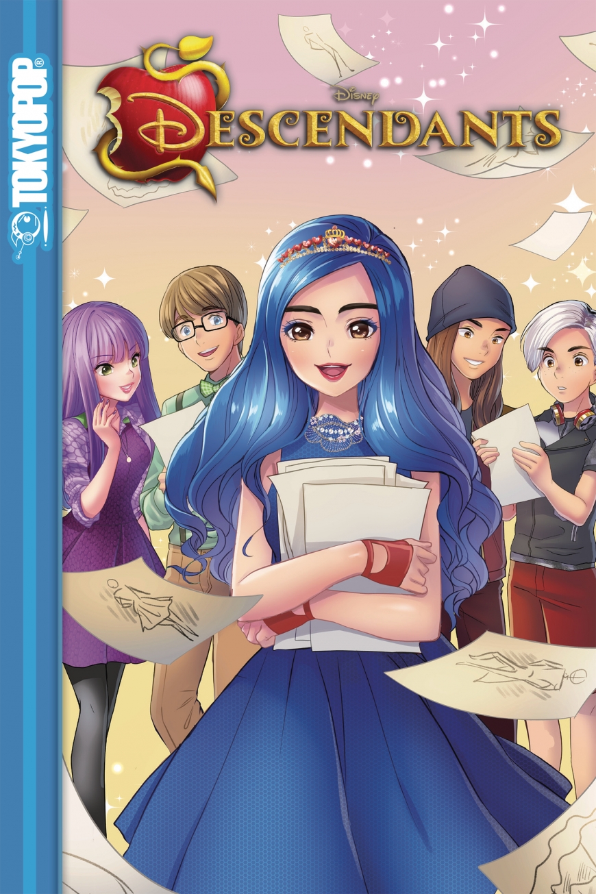 Disney Descendants manga Trilogy: Evie's Wicked Runway Book