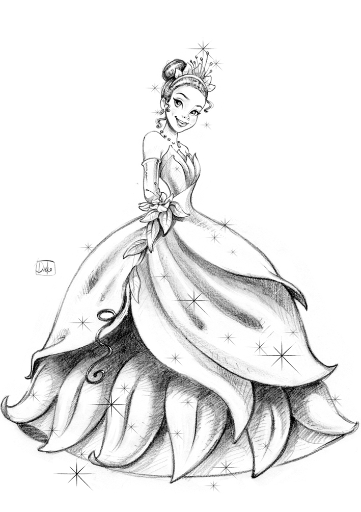 Incredibly beautiful Disney Princesses art of Darko Dordevic