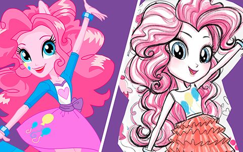 My Little Pony Equestria Girs art box old VS new