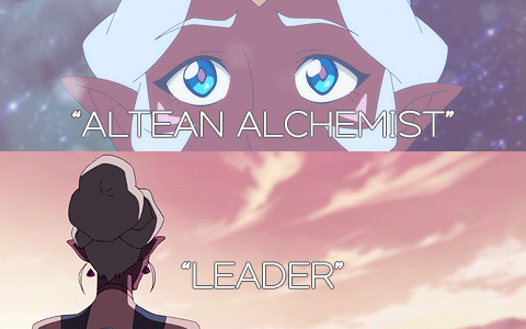 Voltron: Legendary Defender -  all Allura's titles in gifs