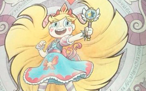Official art and poem for Star the Queen of Mewni and chapter 11 from her diary!
