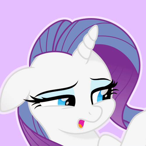 Rarity My little pony icons