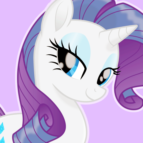 Rarity My little pony icons