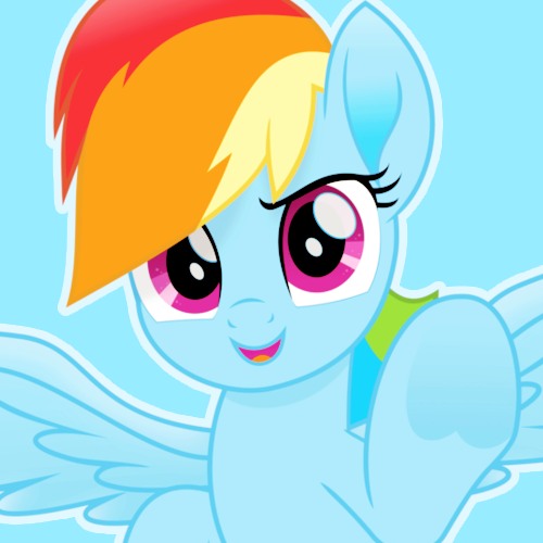 Rainbow Dash My little pony icons