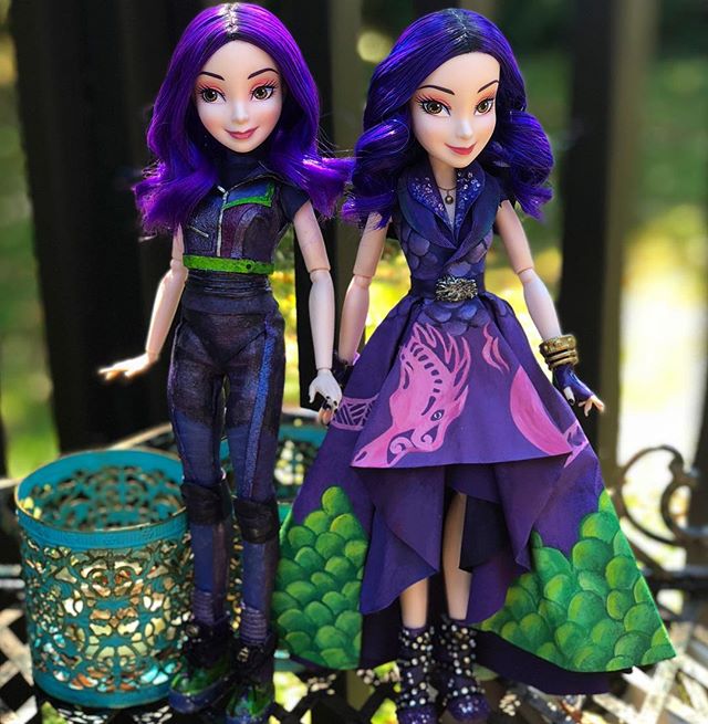 Disney Descendants 3 Mal custom doll