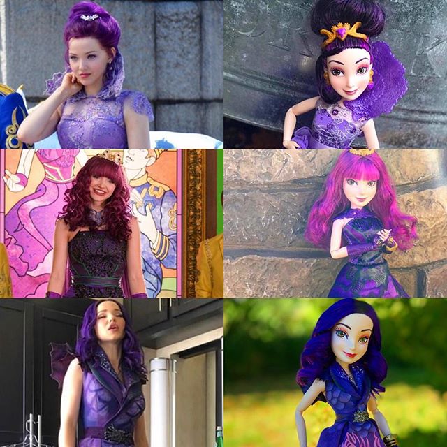 Disney Descendants 3 Mal custom doll