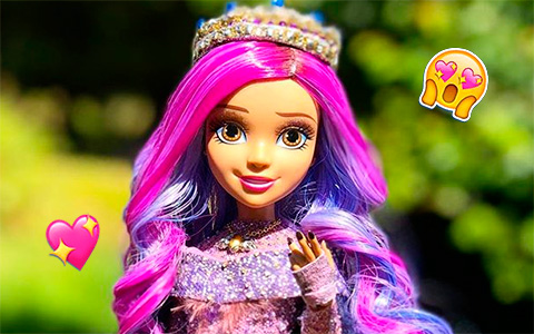 Stunning handmade custom dolls of Disney Descendants 3 characters