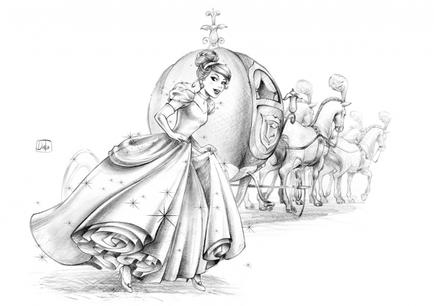 Incredibly beautiful Disney Princesses art of Darko Dordevic
