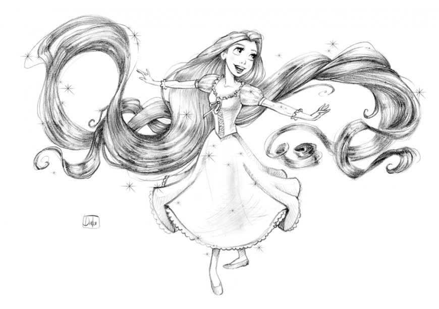 Rapunzel art