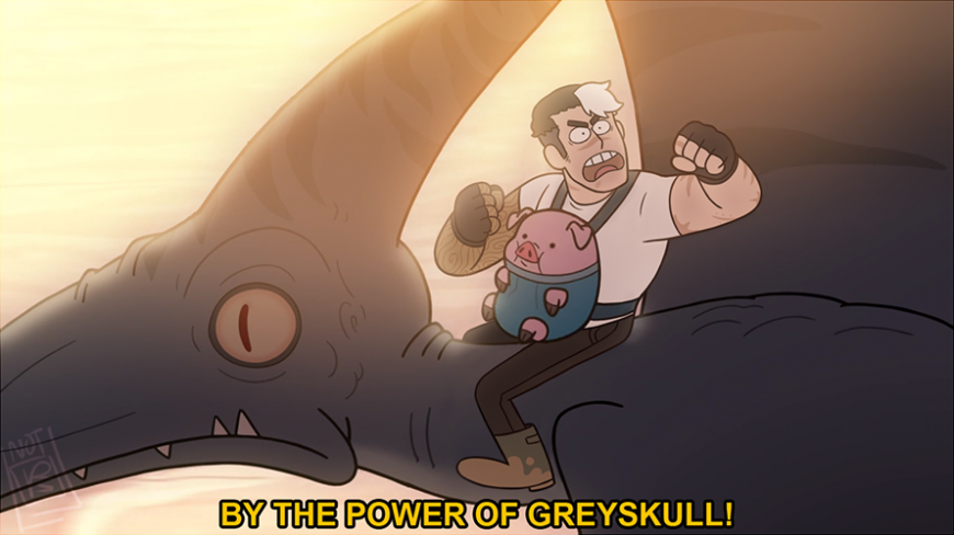 Voltron Legendary Defender characters in Gravity Falls world