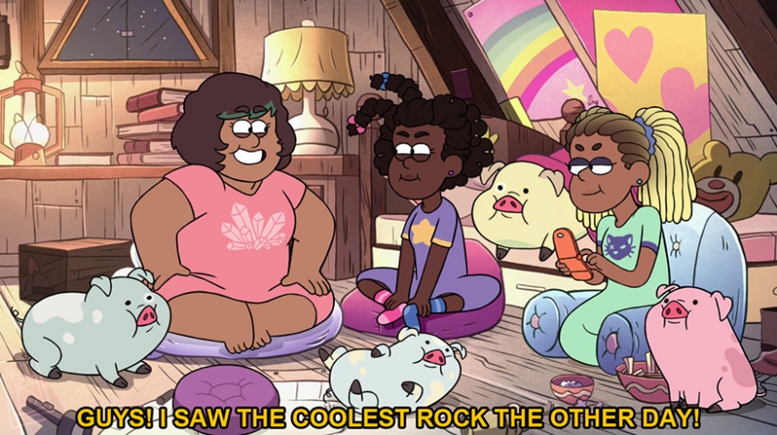 Voltron Legendary Defender characters in Gravity Falls world