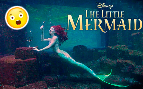 For the first time fan made Live action The Little mermaid shot entirely underwater!