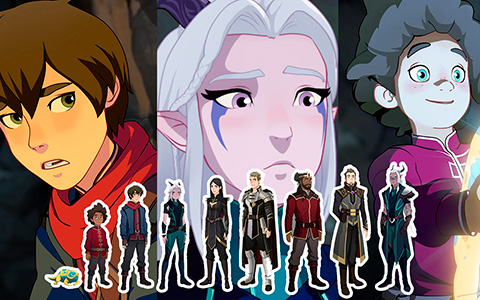 Meet The Dragon Prince characters