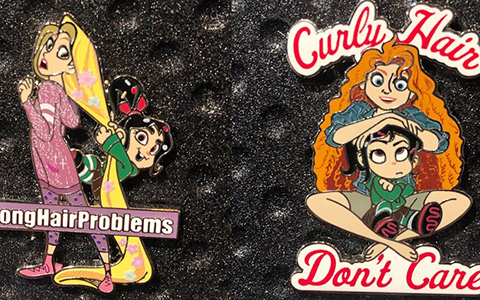 Ralph Breaks the Internet Mystery enamel pins from parks with Disney Princesses
