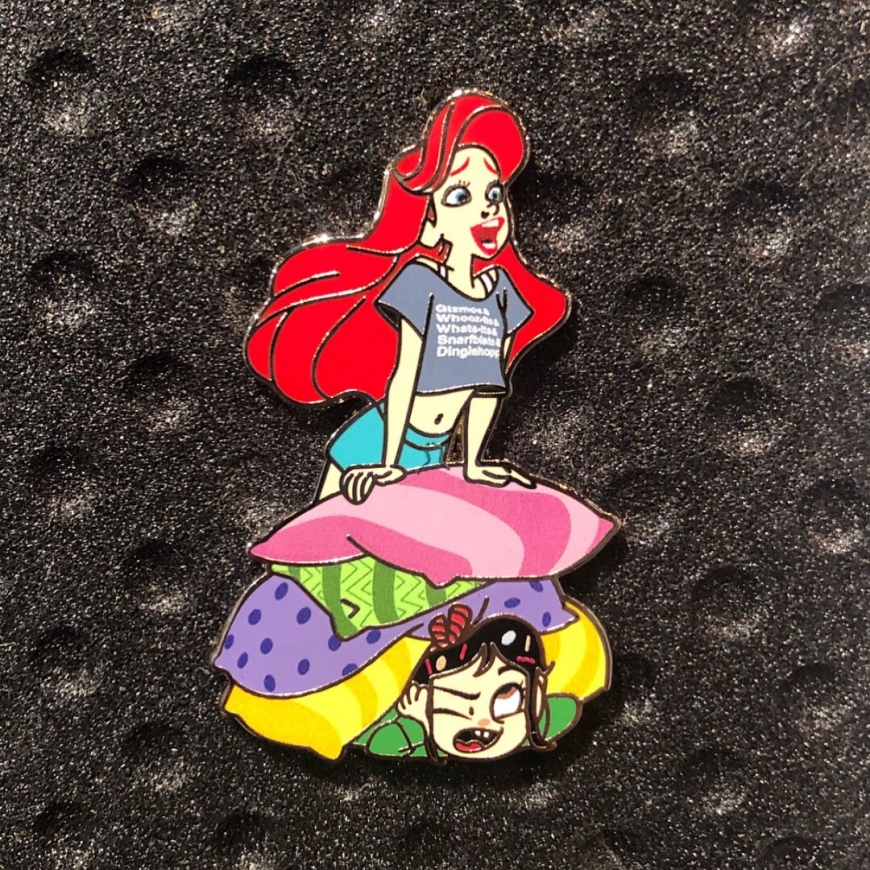 Ralph Breaks the Internet Mystery enamel pins from parks with Disney Princesses