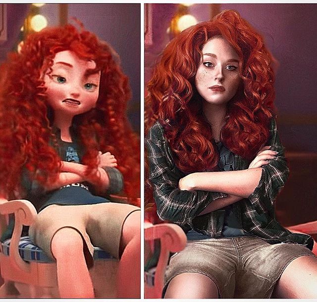 Merida cosplay from Ralph breakes the internet