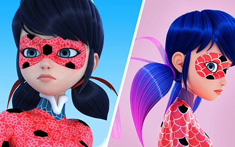 Miraculous: Ladyice VS Aqua Ladybug - YouLoveIt.com