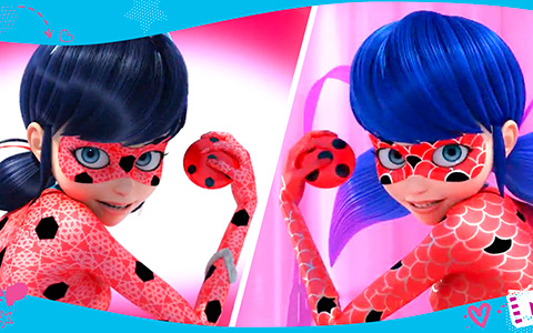 Miraculous: Ladyice VS Aqua Ladybug