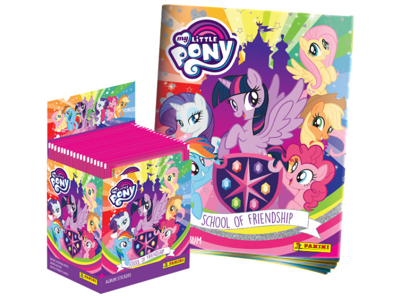 MY LITTLE PONY ‘School of Friendship’  new Panini Sticker Collection