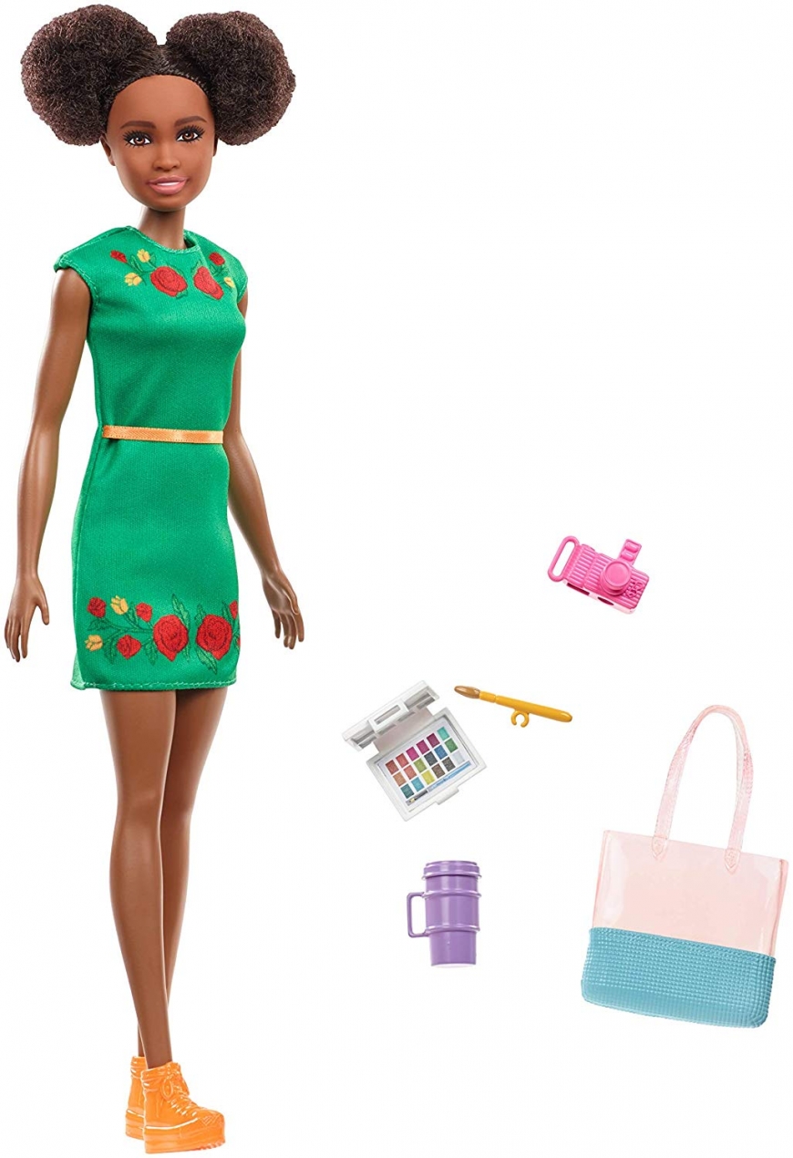 Nikki Barbie Doll Art Gift Set