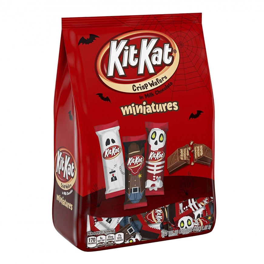 KIT KAT Halloween Spooky Miniatures, Perfect for Halloween Decorations