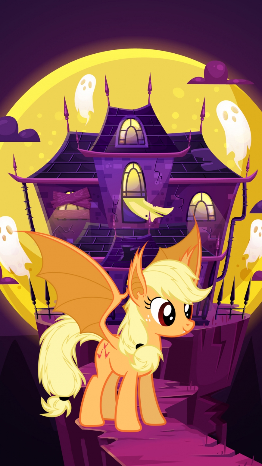 My Little Pony bats - Halloween wallpapers
