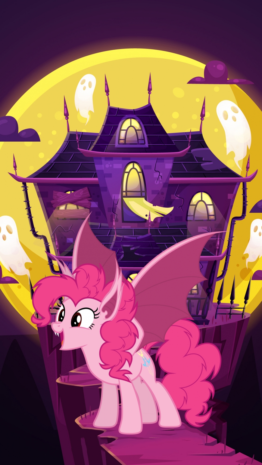 My Little Pony bats - Halloween wallpapers