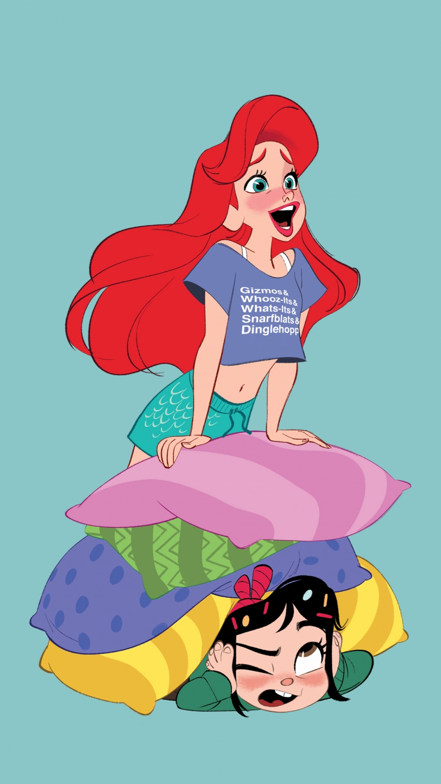 Disney Princesses Ralph Breaks the Internet phone wallpapers