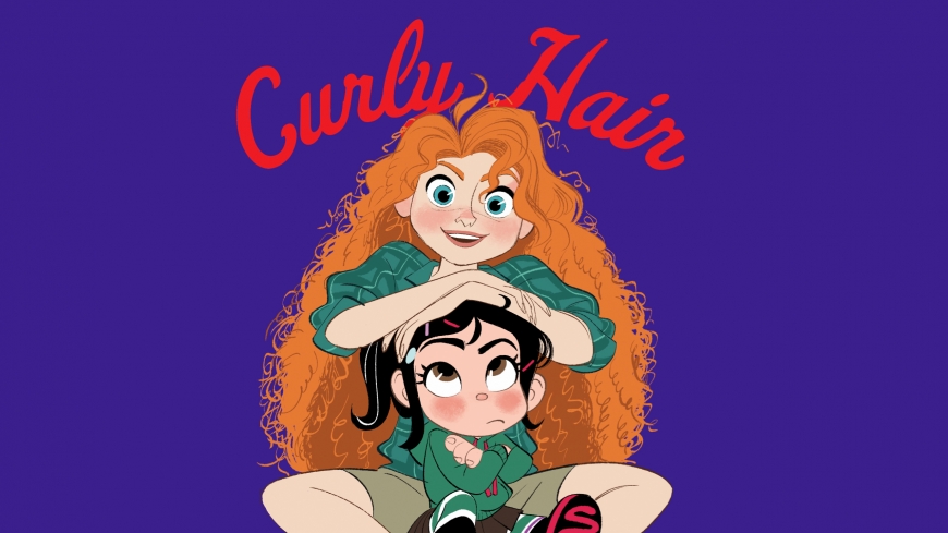 Ralph Breaks the Internet Disney Princess wallpaper Vanellope and Merida