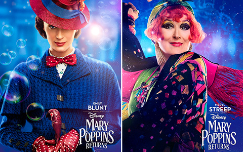 Big Mary Poppins Returns character posters