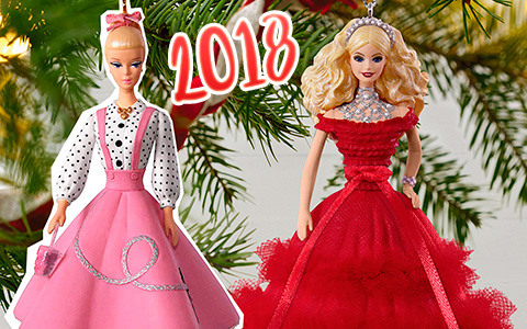 Barbie Christmas tree ornaments 2018