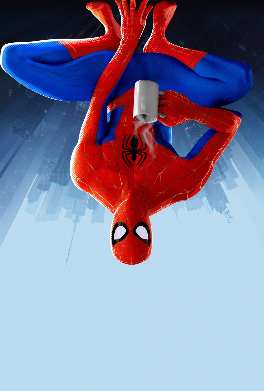 Spider-Man: Into the Spider-Verse Peter Parker phone wallpaper
