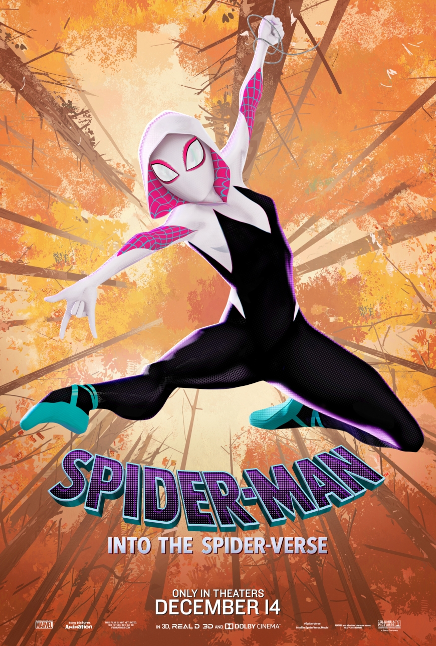 Spider-Man: Into the Spider-Verse Spider-Gwen poster