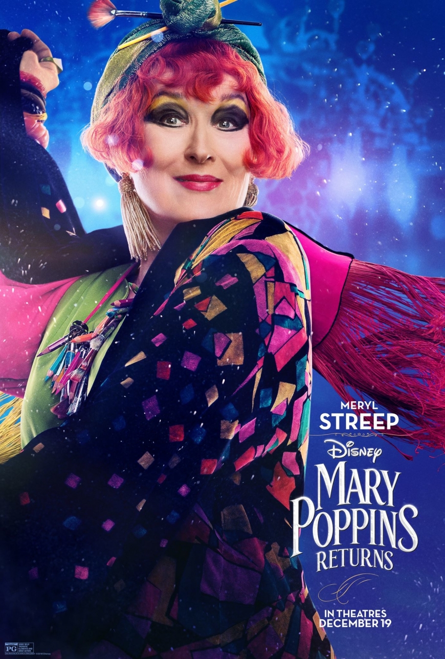 Mary Poppins Returns character posters