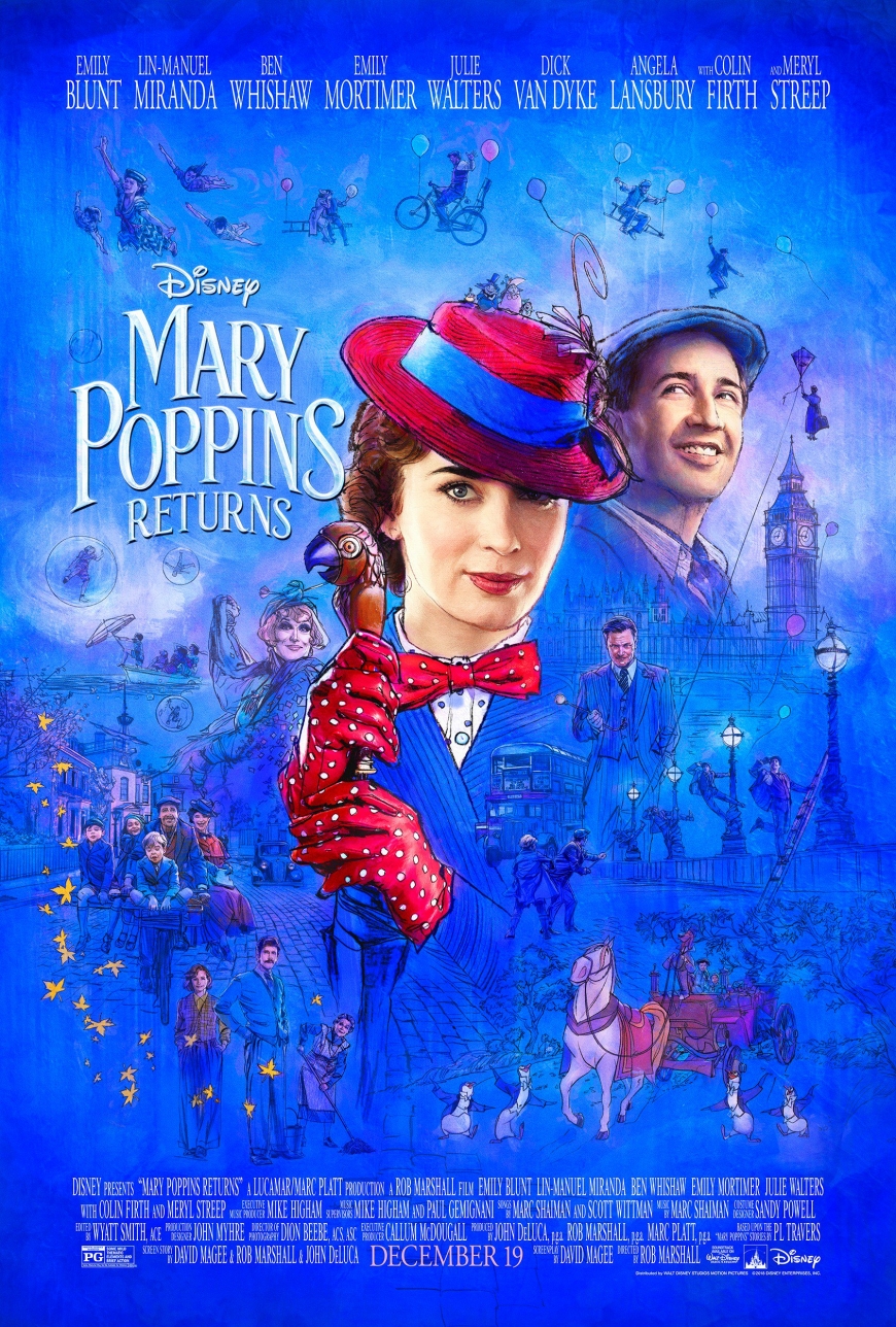 Mary Poppins Returns posters