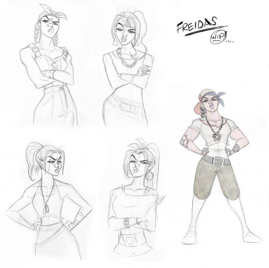 Ralph Breaks The Internet Shank old concept designs
