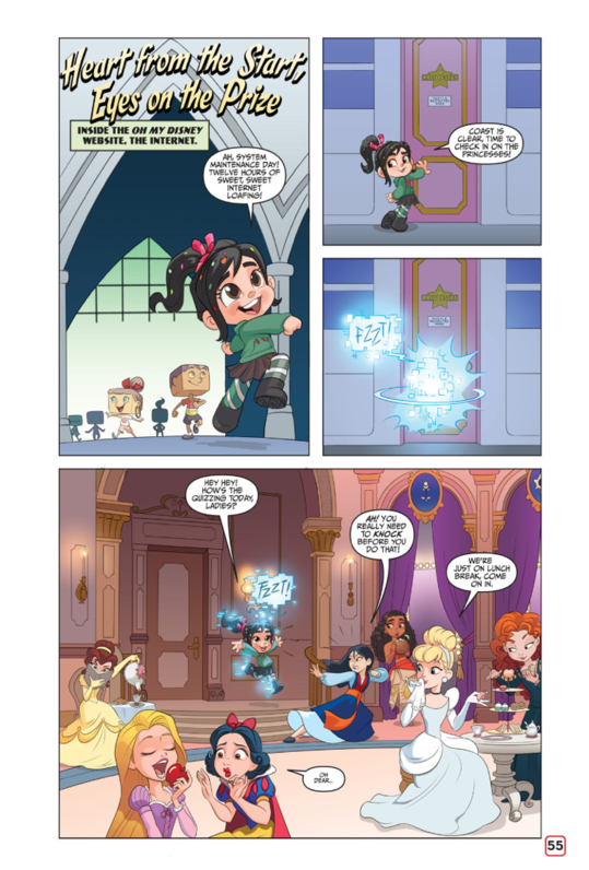 Disney Princesses Ralph Breakes the Internet new pictures from comics