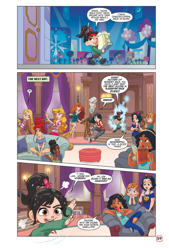 Disney Princesses Ralph Breakes the Internet new pictures from comics