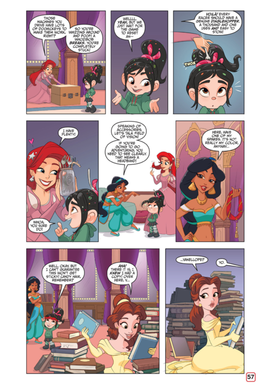 Disney Princesses Ralph Breakes the Internet new pictures from comics