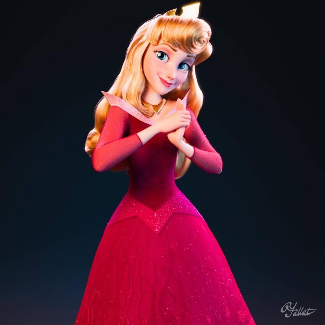 Stunning pictures of princess Aurora from Wreck it Ralph Breakes ...
