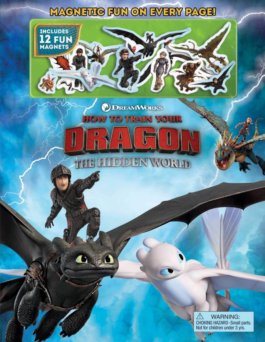 DreamWorks How to Train Your Dragon: The Hidden World Magnetic Fun