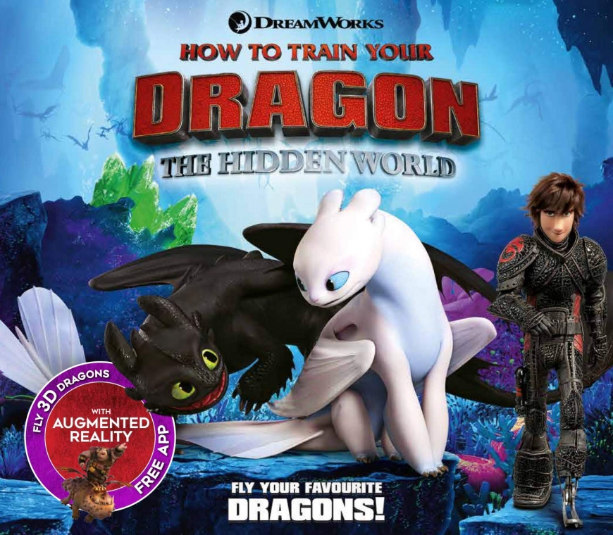Fly your favorite DreamWorks dragons off the page and into your world—thanks to Augmented Reality