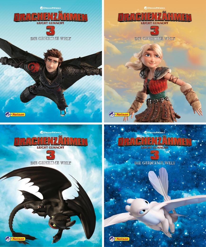 New books and new pictures for How to Train Your Dragon fans with The Hidden World new pictures