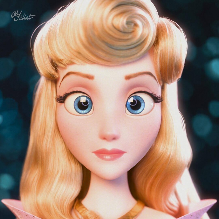 Stunning pictures of princess Aurora from Wreck it Ralph Breakes the Internet