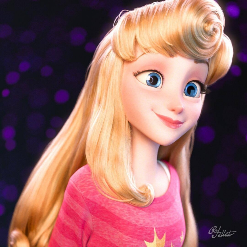 Stunning pictures of princess Aurora from Wreck it Ralph Breakes the Internet