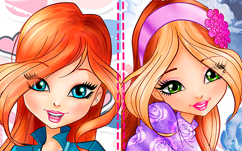 Winx Club season 8 bookmarks with Bloom, Flora and Stella's arts